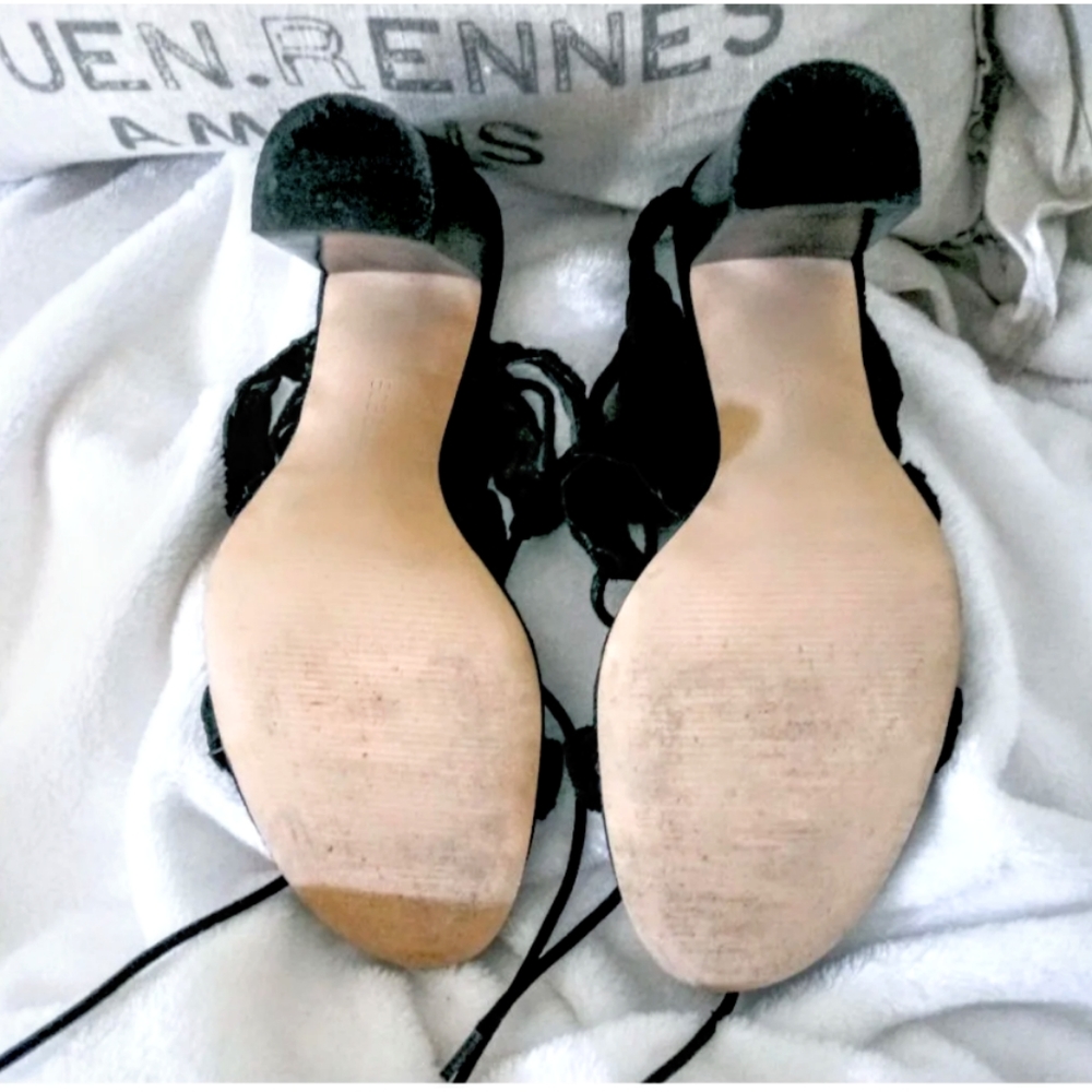 ❤BCBGeneration "Lorette" Leather Suede Sandals❤ - Picture 7 of 8